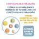 Set Cohete Apilable De Goma P/ Baño Bebes Estimulo 6 Piezas