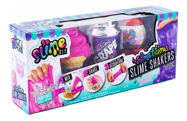 Slime Fábrica Kit Juego Didáctico Slime Shakers Texturas X 3