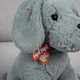 Peluche Perros Sentados Suaves 40 Cm. Phi Phi Toys Blanco