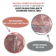 Mochila Escolar Metalizada Espalda 18' Pulgadas Zaphir