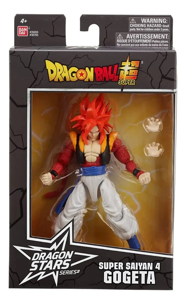 Muñeco Gogeta Bandai Dragon Stars Super Saiyan 4 Dragon Ball