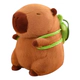 Juguetes De Peluche Capybara Y Mochilas De Tortugas Pequeñas