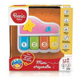 Piano Musical Juguete Didáctico Bebe Sonido, Música Y Luz
