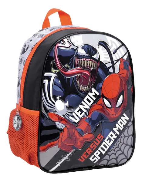 Mochila Escolar Spiderman Venom De Espalda 12' Surtido