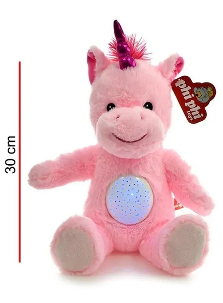 Unicornio De Peluche Con Sonidos 20cm