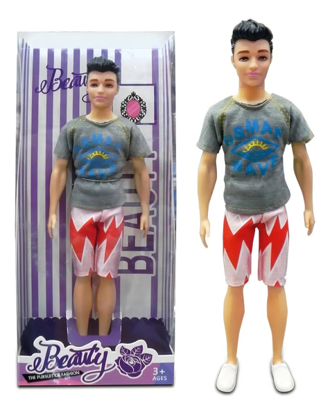 Muñeco Articulado Kevin 30 Cm Ropa Fashion C