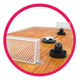 Tejo Juego De Mesa Pelota De Futbol Sistema De Aire Interior