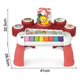 Mesa Interactiva Musical Infantil Piano Tambores Y Carrusel