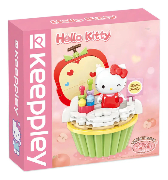 Hello Kitty Cupcake Figura 18cm Set Para Armar Colección