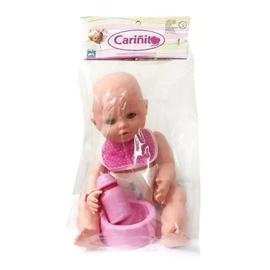Muñeca Bebote Bochita Con Pelela Y Mamadera Cariñito Orig