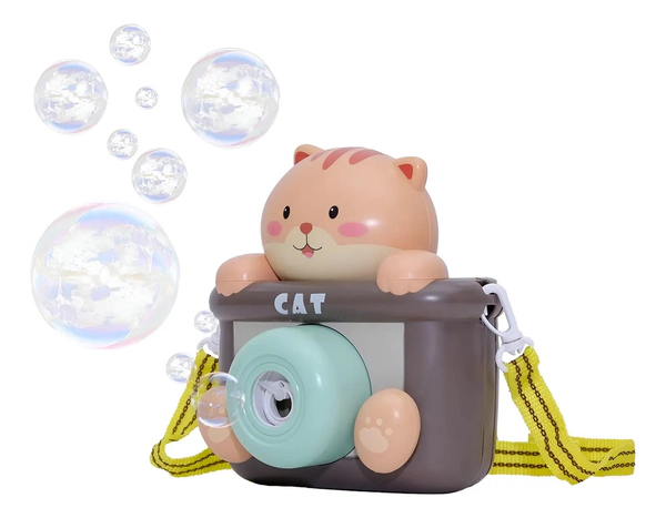 Burbujero Camara Luces Sonido Pila Tiktok Automatico Musica
