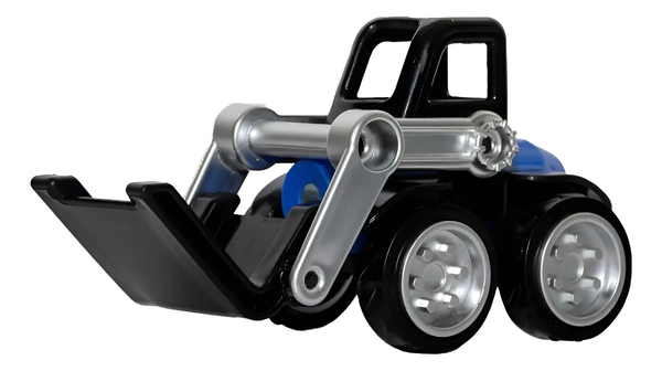 Camion Pala Mecanica Para Armar Con Bloques De Encastre
