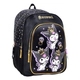 Mochila Escolar Kuromi Diamantes 17 Pulgadas Espalda Wabro Negro Geométrico