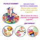 Set De Masas Moldeables Platillo Gourmet Magic Dough C/ Acc