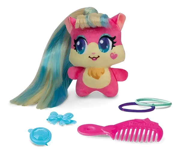 Hamstars Micro Popstar Con Pelo Real Y Accesorios