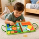 Tablero Libro Sensorial Tela Didáctico Montessori Educacinal