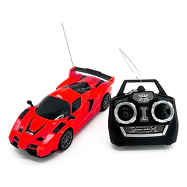 Auto Deportivo A Radio Control 4 Canales Con Luz