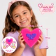 Set Maquillaje Infantil Beauty Angel Corazón Mariposa