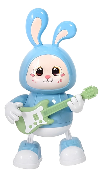 Conejo Musical Con Guitarra Que Camina, Canta Y Tiene Luces