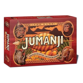 Juego De Mesa Aventuras Jumanji Caja De Madera Caffaro