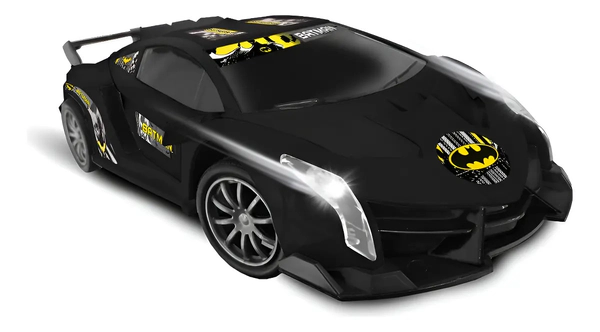 Batimovil Con Luz A Radio Control Batman Con Volante