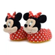 Pantuflas Minnie Mouse Disney Original Cómodas De Peluche
