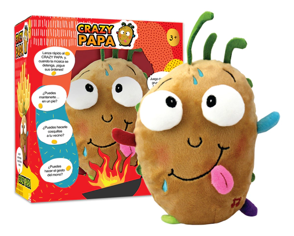 Juego De Mesa Crazy Papa De 2 A 4 Jugadores Papa Caliente