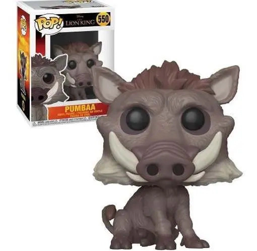 Muñeco Funko Pop Pumbaa 550 Rey Leon Disney Original