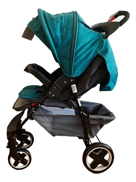 Cochecito De Bebe C/huevito De Lujo Una Mano Travel Piedi