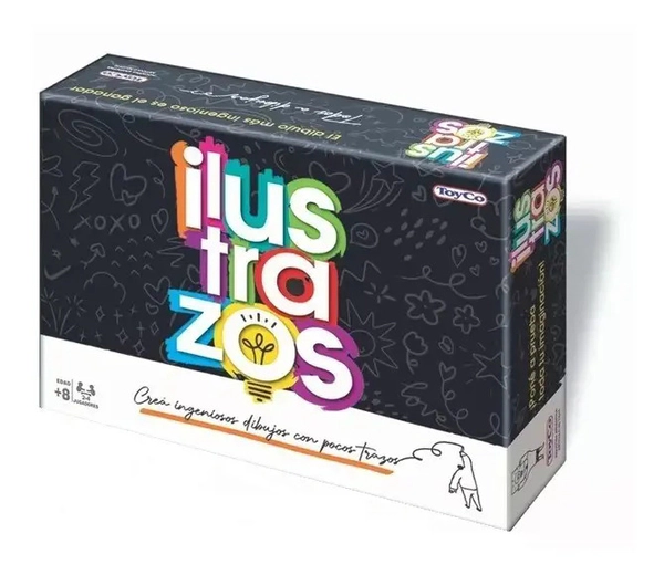Juego De Mesa Ilustrazos Ingeniosos Dibujos Toyco Original