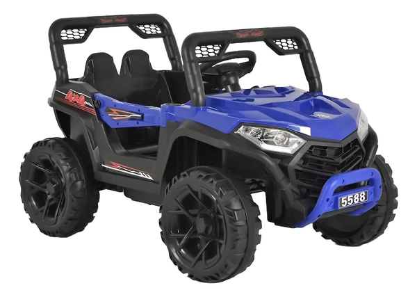 Buggy Todoterreno A Batería 12v Con Música Luz Y Control Remoto