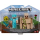Muñeco Figura De Acción De Minecraft Vanilla 2 En 1 Mattel