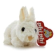 Peluche Suave Conejita Acostada Orejas Paradas 17 Cm