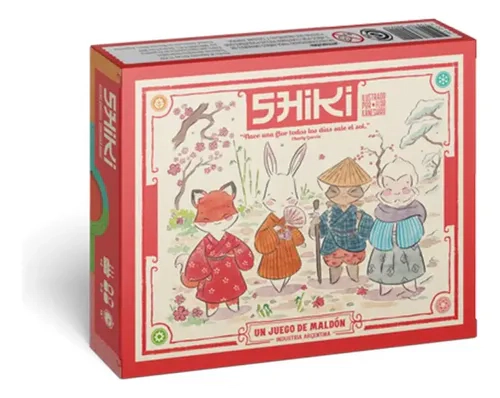 Juego De Mesa Shiki Juego De Cartas Con Dados De Maldon