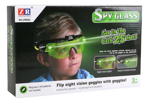 Gafas De Espía Para Niños Original Con Visión Nocturna