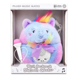 Mochila De Peluche Con Bluetooth Micrófono Karaoke Infantil