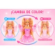 Muñeca Barbie Hada Con Alas Cambia Color Con Varita Mattel