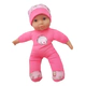 Muñeca Bebe Soft Chico Cabeza De Goma Rosa Elefante Dumbo