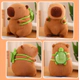 Juguetes De Peluche Capybara Y Mochilas De Tortugas Pequeñas