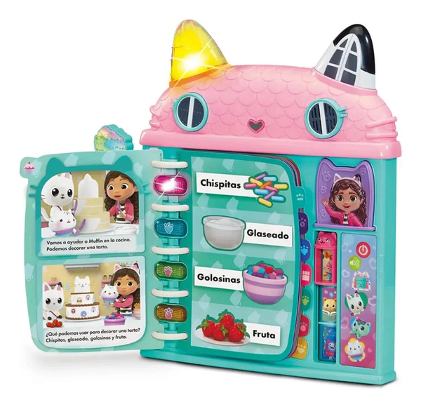 Libro Interactivo La Casa De Gabby Doll House Luz Y Sonido
