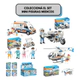 Playset Doctores Medicos C/ambulancia Luz Y Sonido