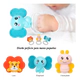 Set X3 Mordedores Y Sonajeros Con Forma De Animales Bebé