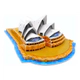 Puzzle 3d De Arquitectura 34 Piezas Juego De Mesa Sidney