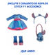 Muñeca Cry Babies Bff Stitch Articulada 22cm C/ Accesorios