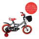 Bicicleta Infantil Rodado 12 Disney Marvel Rueditas Y Manija