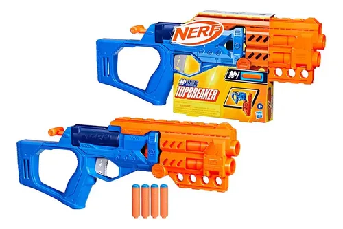 Nerf Lanzadora De Dardos N Series Topbreaker Hasbro Color Azul