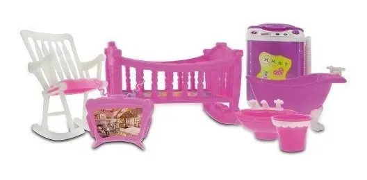 Set De Accesorios Little Pet Baño Y Dormitorio Original