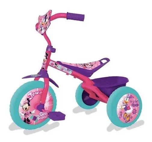 Triciclo Minnie Infantil Licencia Disney Original.