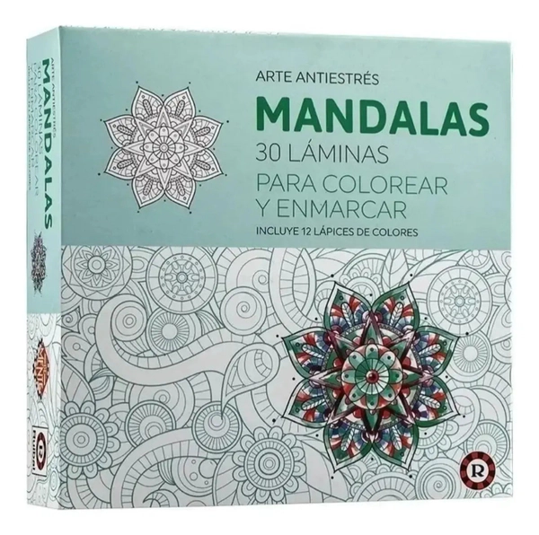 Arte Antiestrés Mándalas Juego Para Colorear Ruibal