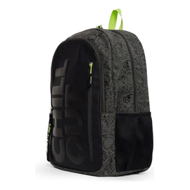 Mochila Escolar Chill Out De Espalda Negra 17' Zaphir